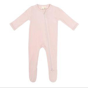 Kyte Baby Zippered Footie in Blush